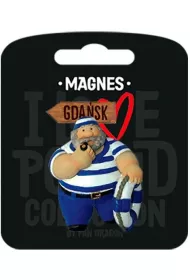 Pan Dragon Magnes I love Poland Gda�sk ILP-MAG-E-GD-37