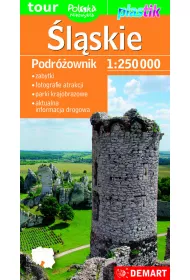 Podr�ownik. Mapa wojew�dztwa - �l�skie 1:250 000