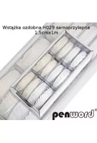 Wstka ozdobna samoprzylepna 15mm, 12 x 1m