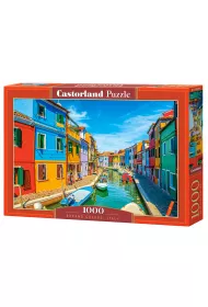 Puzzle 1000 el. Burano Colors, Italy Castorland
