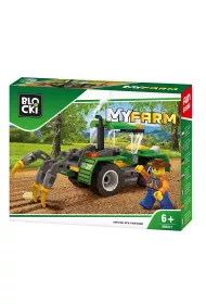 Klocki Blocki MyFarm Traktor z p�ugiem
