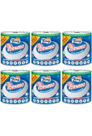 Foxy Rcznik papierowy Tornado 3-warstwowy zestaw 6 szt.