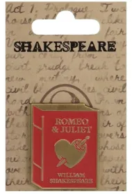 Half Moon Bay Szekspir Przypinka metalowa - Romeo i Julia