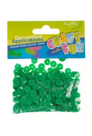 Craft with Fun Cekiny pastelowe okr�g�e 8mm, 14g