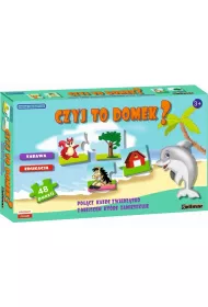Puzzle edukacyjne 48 el. Czyj to domek? Abino