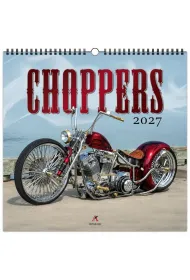 Kalendarz 2027 wieloplanszowy 33x33cm Choppers