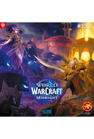 Puzzle 1000 Gaming World of Warcraft Midnight Against the Void Good Loot