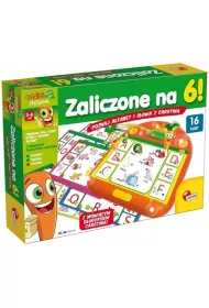 Zaliczone na 6! Poznaj alfabet i s�owa z Carotin� Lisciani