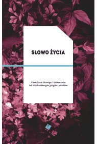 S�owo �ycia - parafraza NT, ok�adka bordo