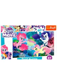 Puzzle 60 el. Podwodne kucyki My Little Pony Movie 2017 Trefl