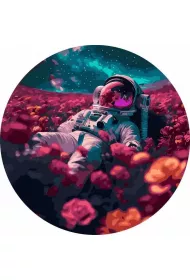 Twoje Hobby Malowanie po numerach okrge - Astronauta w polu