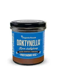 Organic House Krem proteinowy kokos - daktyle medjool bezglutenowy 280 g Bio