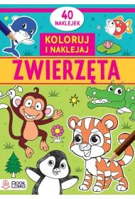 Zwierz�ta. Koloruj� i naklejam