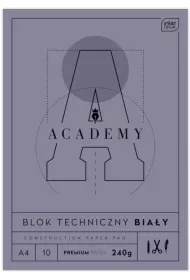 Interdruk Blok techniczny A4 Academy 10 kartek 10 szt.