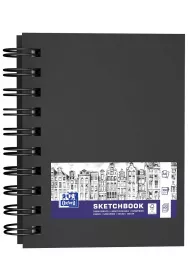 Oxford Szkicownik Sketchbook podwjna spirala A6 80 kartek