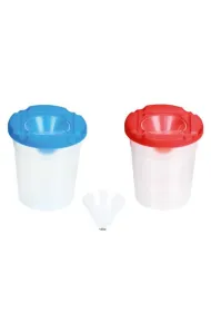 MFP Kubek do p�ukania p�dzli z blokad� wylania 9x8cm