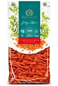 Bartolini Makaron proteinowy (z soczewicy czerwonej) warkocz 250 g