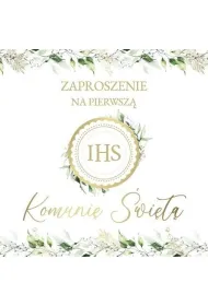 Armin Style ZAPROSZENIE KOMUNIA 130X130 Z KOP AS ZP-91 OP10S