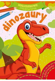 Maluszkowe malowanie. Dinozaury