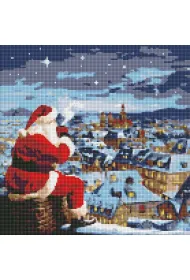 Ideyka Diamentowa mozaika - Noc Bo�ego Narodzenia 40x40cm