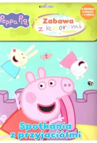 Spotkania z przyjaci�mi. �winka Peppa. Zabawa z kolorami