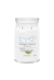 Yankee Candle wieca zapachowa Clean Cotton 567 g