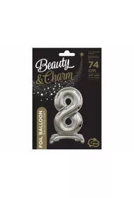 Godan Balon foliowy B&C Cyfra stoj�ca 8 BC-ASS8 74 cm