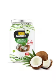 Big Nature Olej kokosowy rafinowany 900 ml Bio