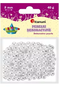 Titanum Koraliki plastikowe pere�ki 40g