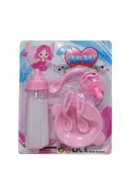 Magiczna butelka + akcesoria do lalek na blistrze 24x19 cm Icom Polska