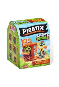Piratix Crazy Jungle Klatka Kryj�wka + Figurka 1szt.mix
