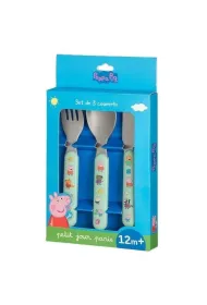 Zestaw sztucw dla dziecka 3el winka Peppa