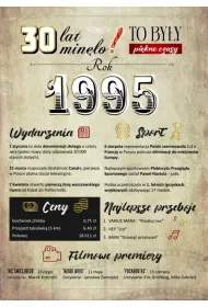 Armin Style Karnet Urodziny 30