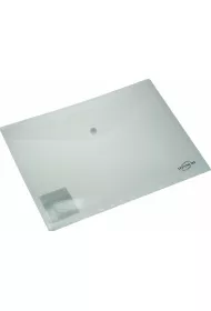 Titanum Teczka kopertowa PP A4 z europerforacj biaa