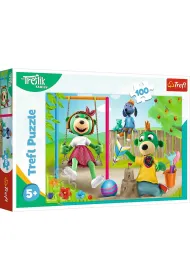 Puzzle 100 el. Zabawne Trefliki