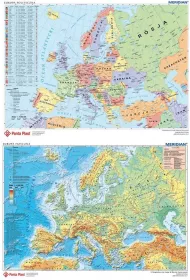 Panta Plast Podk�ad dwustronny z map� Europy