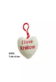 Sun-Day Brelok serce I love Krakw