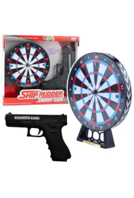 Zestaw pistolet laserowy z tarcz� LeanToys