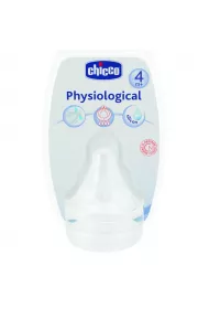 Chicco Smoczek Physio na butelk silikonowy 2 sztuki