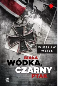 Bia�a w�dka, czarny ptak