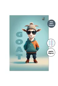 EV-Corp Zeszyt A4 32k.w kratk� z marginesem Goat 90g