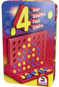 Gra Cztery w rz�dzie w metalowej puszce Schmidt Spiele-Gry