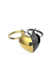 Metalmorphose Brelok do kluczy 3D dla pary serce �amane
