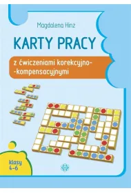Karty pracy z �wiczeniami korekcyjno-kompensacyjnymi. Klasy 4&ndash;6