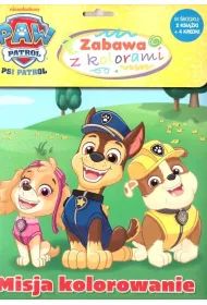 Misja kolorowanie. Psi Patrol. Zabawa z kolorami