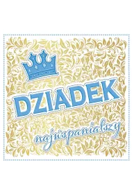 Henry KARNET DZIEN DZIADKA 150X150 Z KOP KORONA ZLO HE