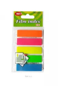Net Zak�adki indeksuj�ce neon transparentne
