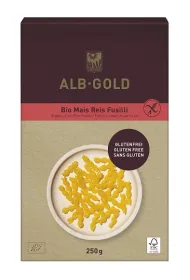 Alb-Gold Makaron kukurydziano - ry�owy �widerki bezglutenowy 250 g Bio