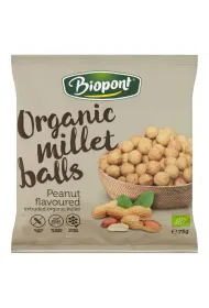 Bio Pont Chrupki jaglane z orzeszkami ziemnymi pra�onymi bezglutenowe 75 g Bio