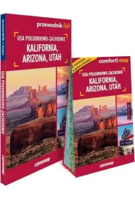 USA po�udniowo-zachodnie Kalifornia Arizona Utah przewodnik + mapa